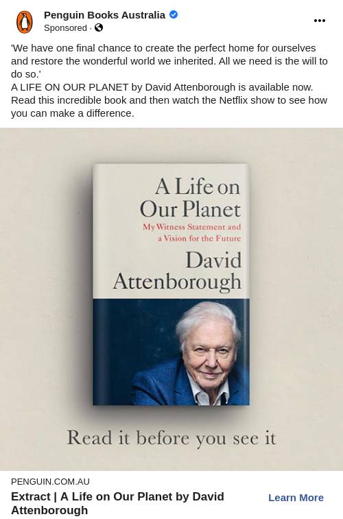 Extract | A Life on Our Planet by David Attenborough - Penguin Books Australia