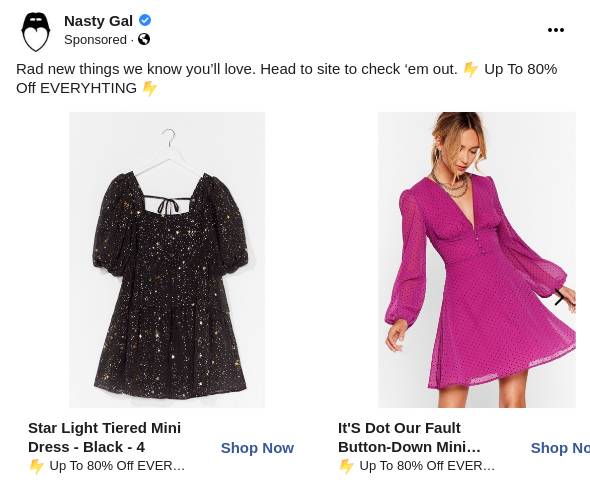 star light tiered mini dress
