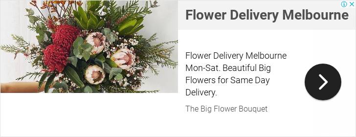 Flower Delivery Melbourne The Big Flower Bouquet Online Florist Ad