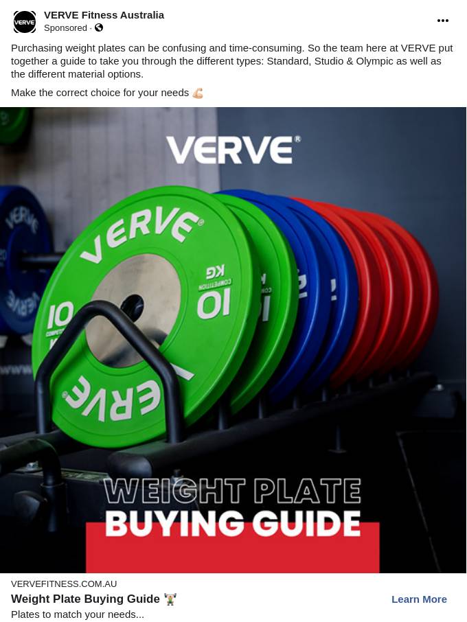 Weight Plate Buying Guide – Verve Fitness Ad