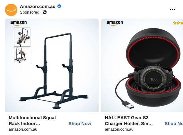 amazon horizontal bar