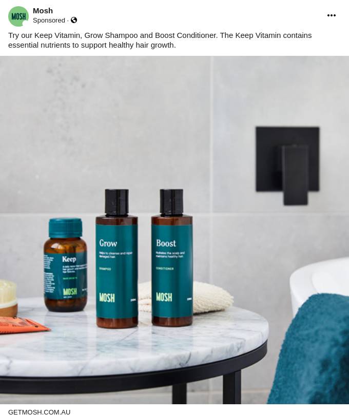 NonPrescription Hair Loss Products Mosh Ad Bigdatr