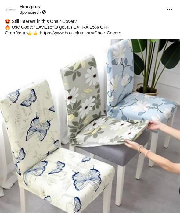 Stretchable Chair Covers(Buy 6 Free Shipping) HouzPlus Ad