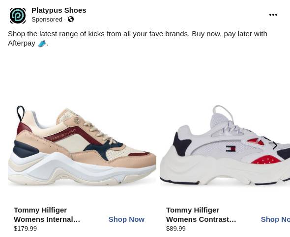 tommy hilfiger shoes platypus