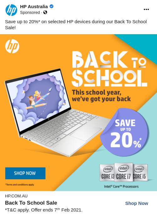 HP Ad