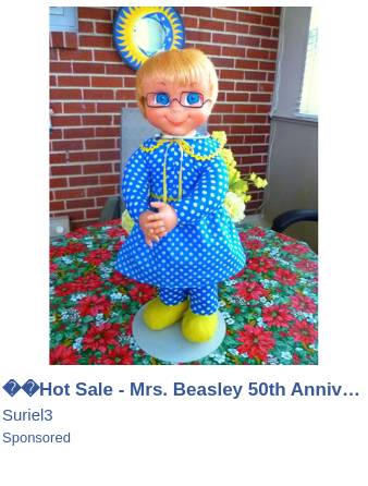 mrs beasley doll 50th anniversary