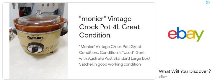 monier slow cooker
