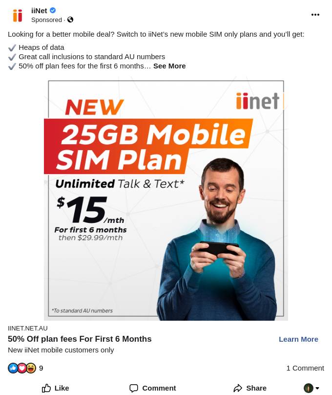 iinet mobile