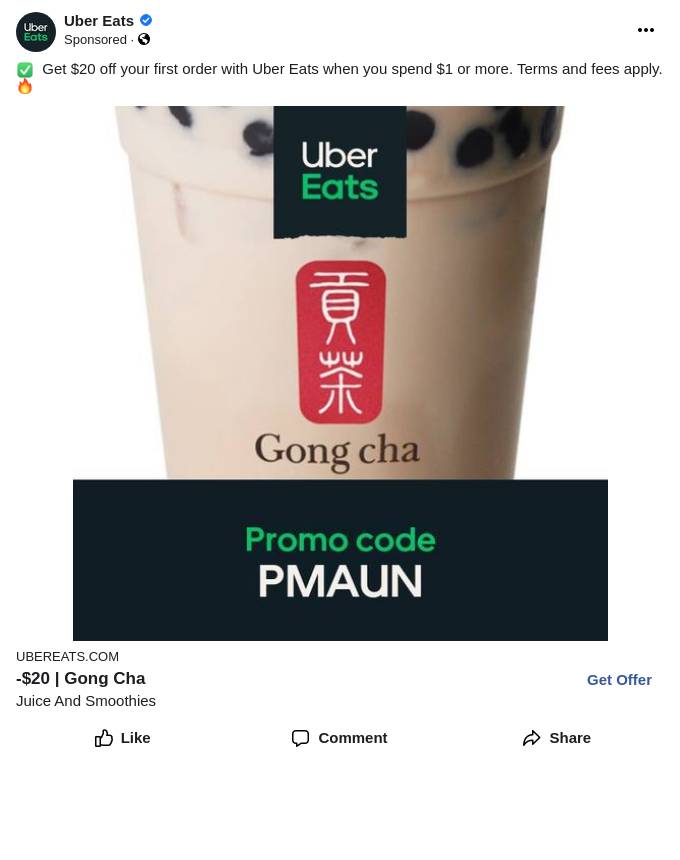 UberEATS Ad