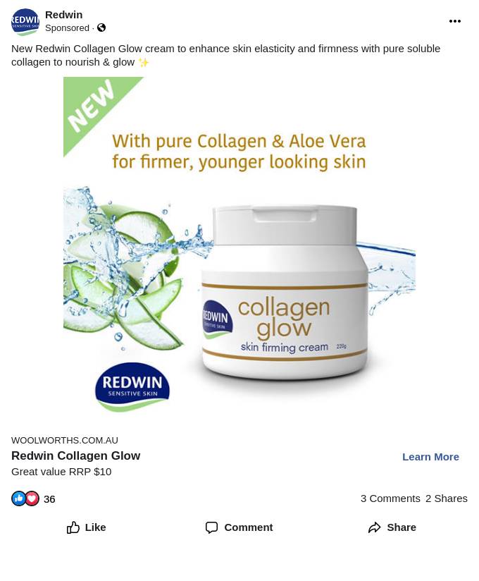 redwin collagen glow