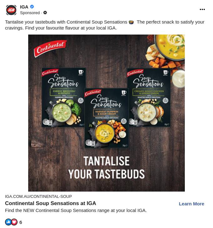 Continental Soup Sensations IGA Supermarkets Ad Bigdatr continental-soup-sensations-iga-supermarkets-ad-bigdatr