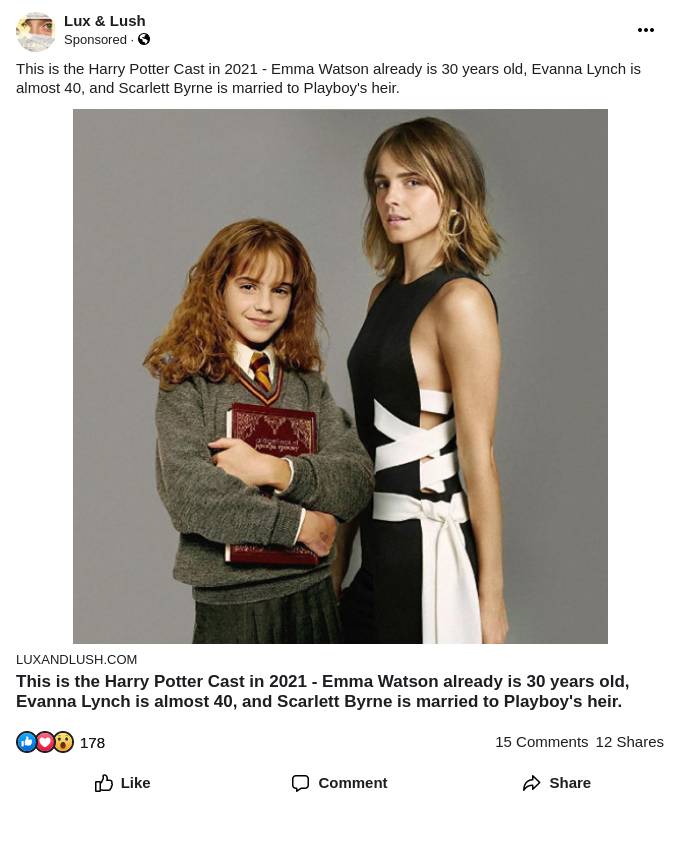 lux harry potter