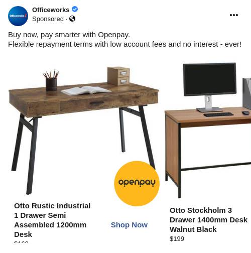 rustic desk officeworks