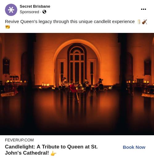 Candlelight: Tribute To Queen At St. John's Cathedral | Fever Ad