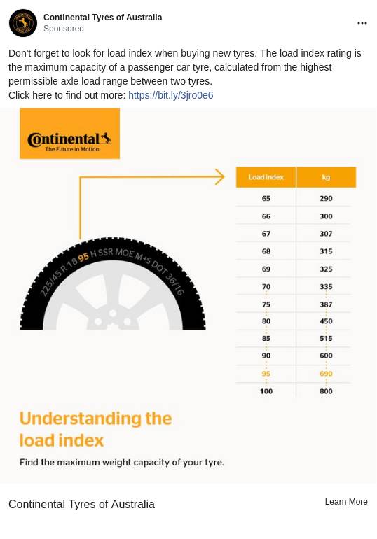 Continental Tyres Ad - Bigdatr