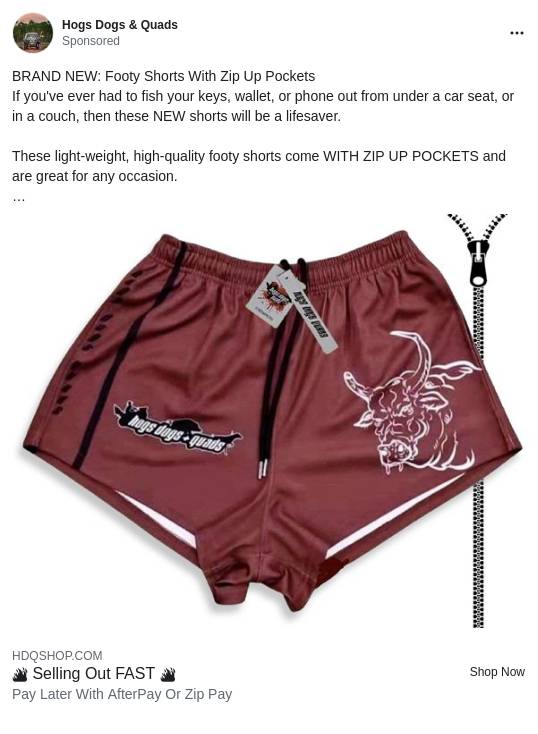 Hogs Dogs Quads Ad Bigdatr