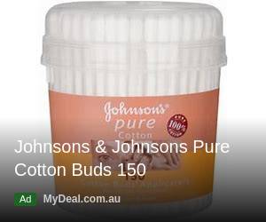 Johnsons & Johnsons Pure Cotton Buds 150 | Buy Skin Care - 9300607041316