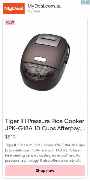 TIger IH Pressure Rice Cooker JPK-G18A 10 Cups | Buy Rice Cookers - 4904710432013