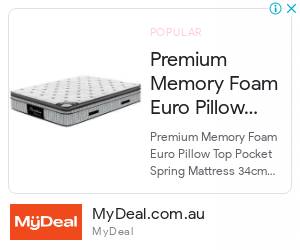 Premium Memory Foam Euro Pillow Top Pocket Spring Mattress 34cm Thick | Buy King Size Mattress - 784908