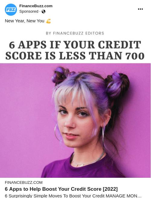 4 Incredible Apps To Help Boost Your Credit | FinanceBuzz Ad