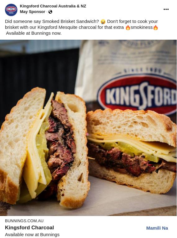 Kingsford 3.62kg Charcoal Briquettes Hickory 3.62kg Bunnings