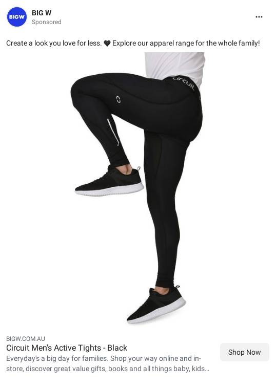 Circuit Men's Active Tights - Black