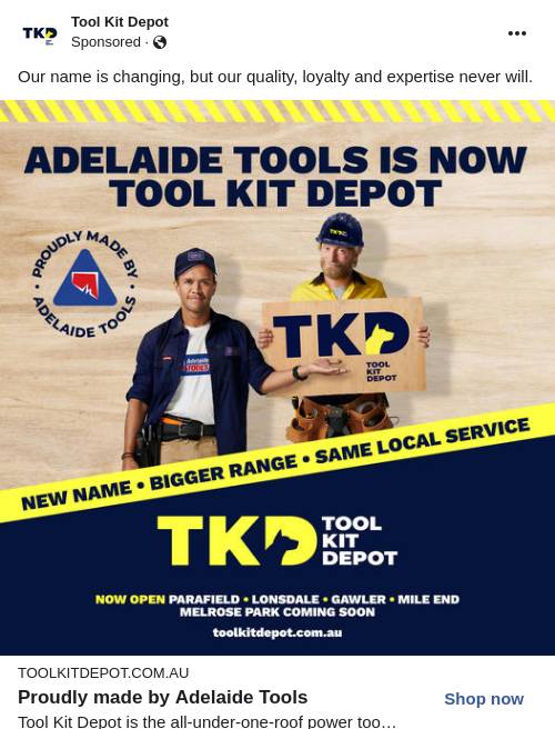 Tool Kit Depot Ad