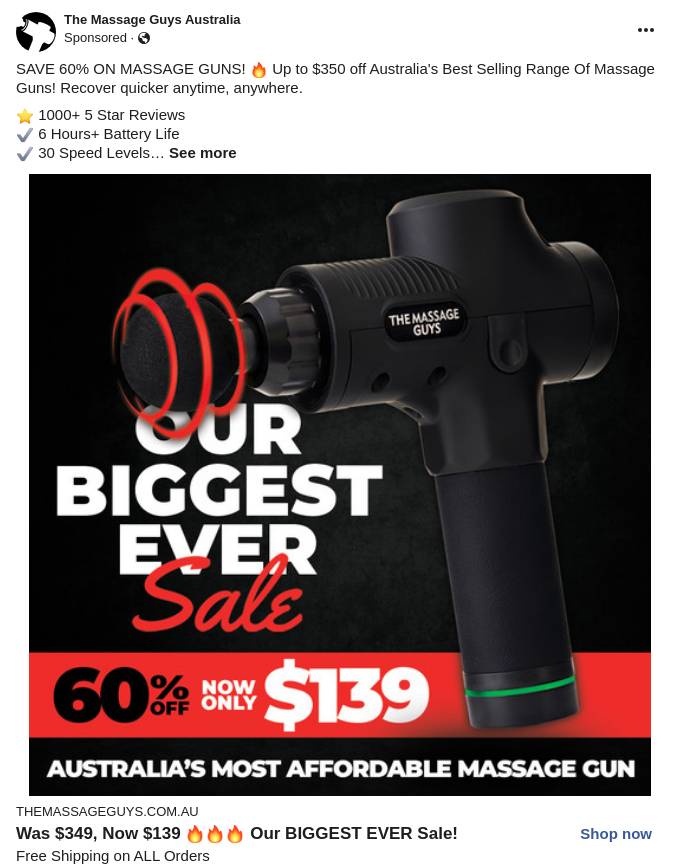 The Massage Guys Ad Bigdatr