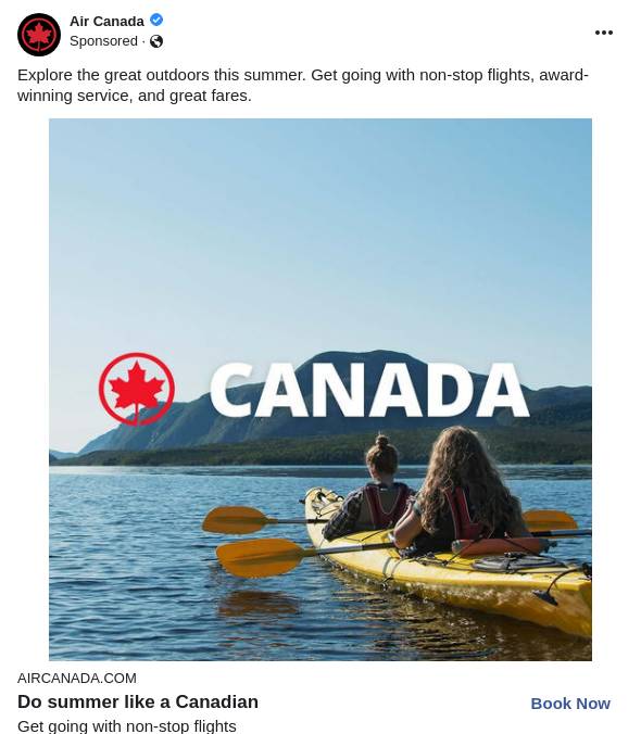 Air Canada Ad