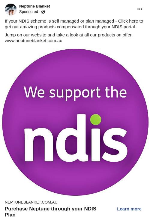 Neptune Blanket Ad Bigdatr