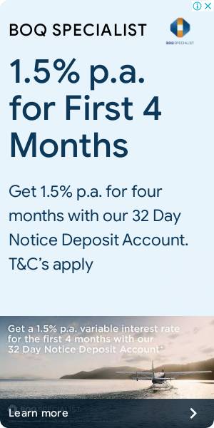 BOQ Specialist Bank Ad