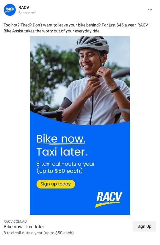 Racv bike assist hot sale