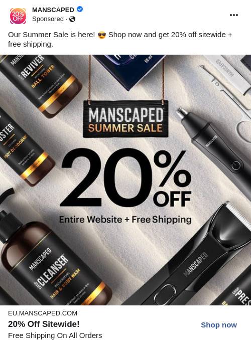 Manscaped Ad - Bigdatr