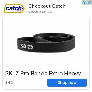 SKLZ Pro Bands Extra Heavy Resistance Training Band - Black | Catch.com.au