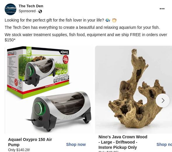 Aquarium & Fish Tank Supplies Australia The Tech Den Ad Bigdatr