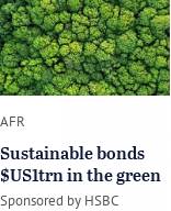 Fixed-income ESG bonds clean-up nears $US1trn