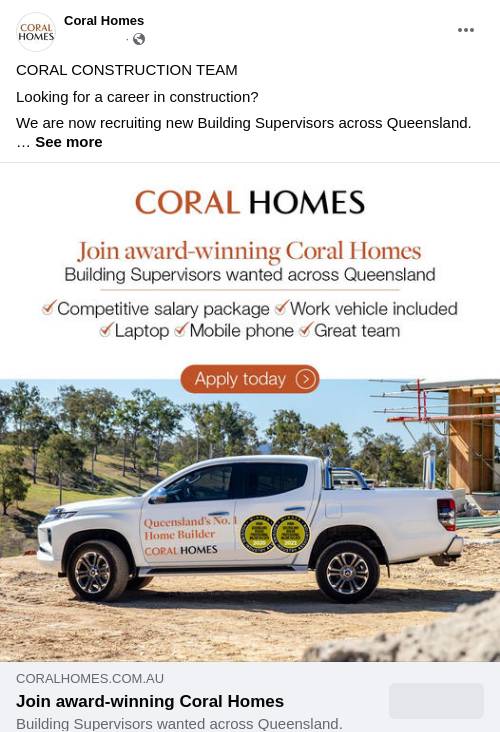 Construction Site Supervisors Brisbane North & Sunshine Coast Region