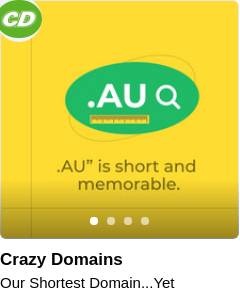 Register Low Priced .AU Domains for the Australia Market | Crazy Domains AU