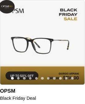 armani glasses opsm