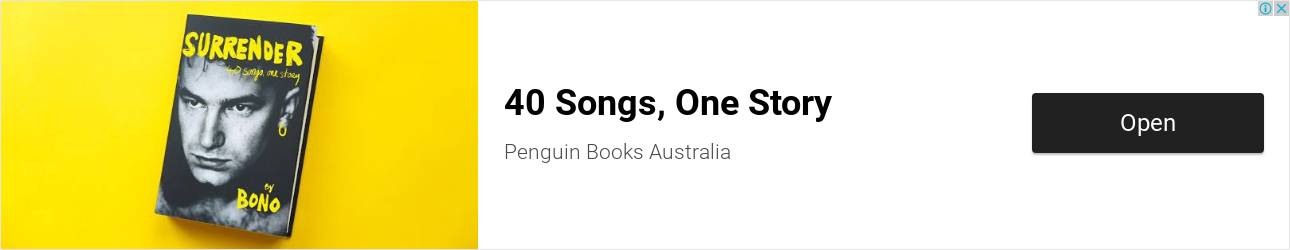 Surrender: 40 Songs, One Story by Bono - Penguin Books Australia