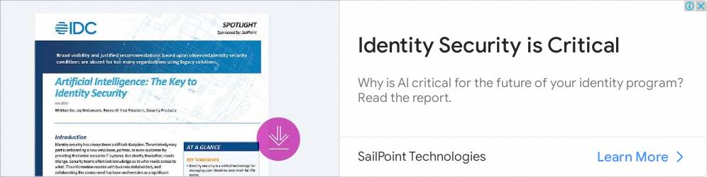 Artificial Intelligence: The Key to Identity Security | SailPoint