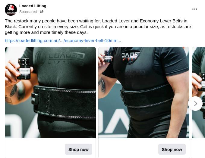 Loaded Lifting Ad