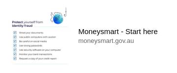 Identity Theft - Moneysmart.gov.au Ad