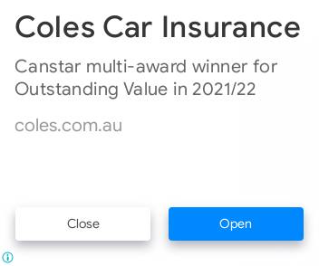 Car Insurance Quotes | Coles Insurance Ad