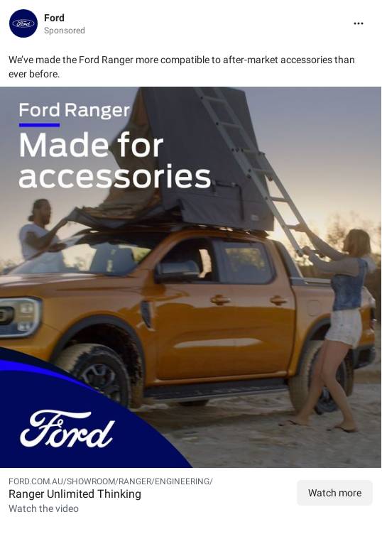 Uncover the Thinking behind Ford Ranger Ford Australia Ad
