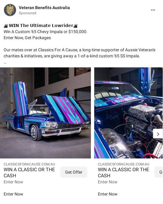 Classics for a Cause Ad