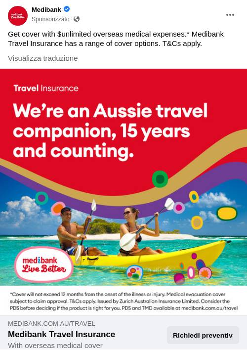 Why Medibank Travel Insurance Medibank Ad
