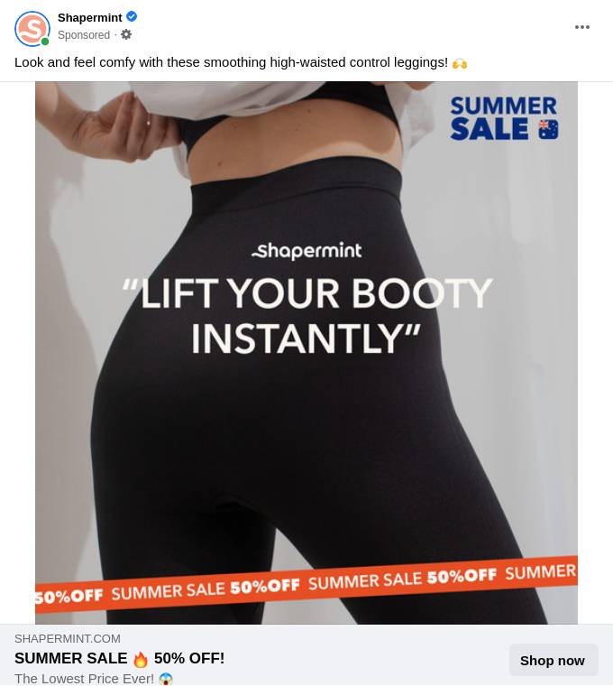 Shapermint Essentials High Waisted Shaping Leggings Shapermint Ad