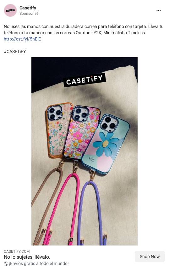 Phone Strap CASETiFY Ad Bigdatr