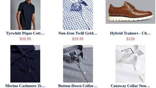 Charles Tyrwhitt Ad - Bigdatr